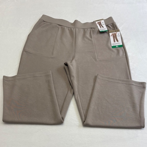 Mondetta Ladies' Wide Leg Pants, Pull-On, Tan XL NWT - Picture 6 of 14